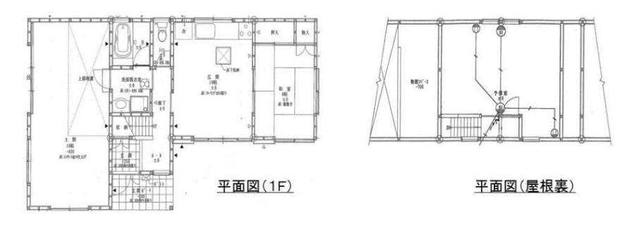 南房総市三芳新規就農施設の平図面