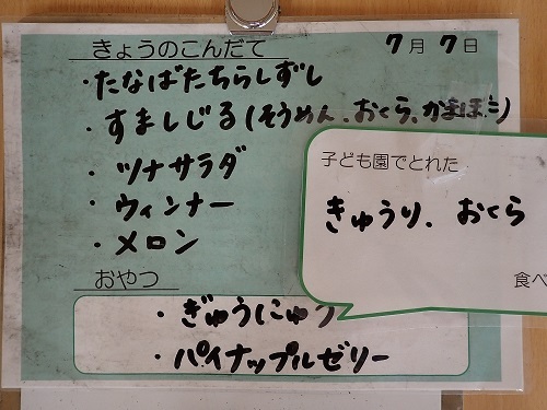 献立