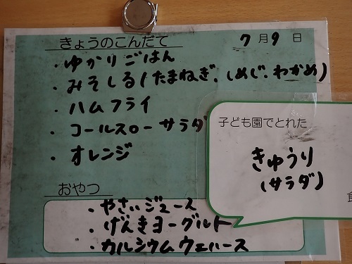 献立